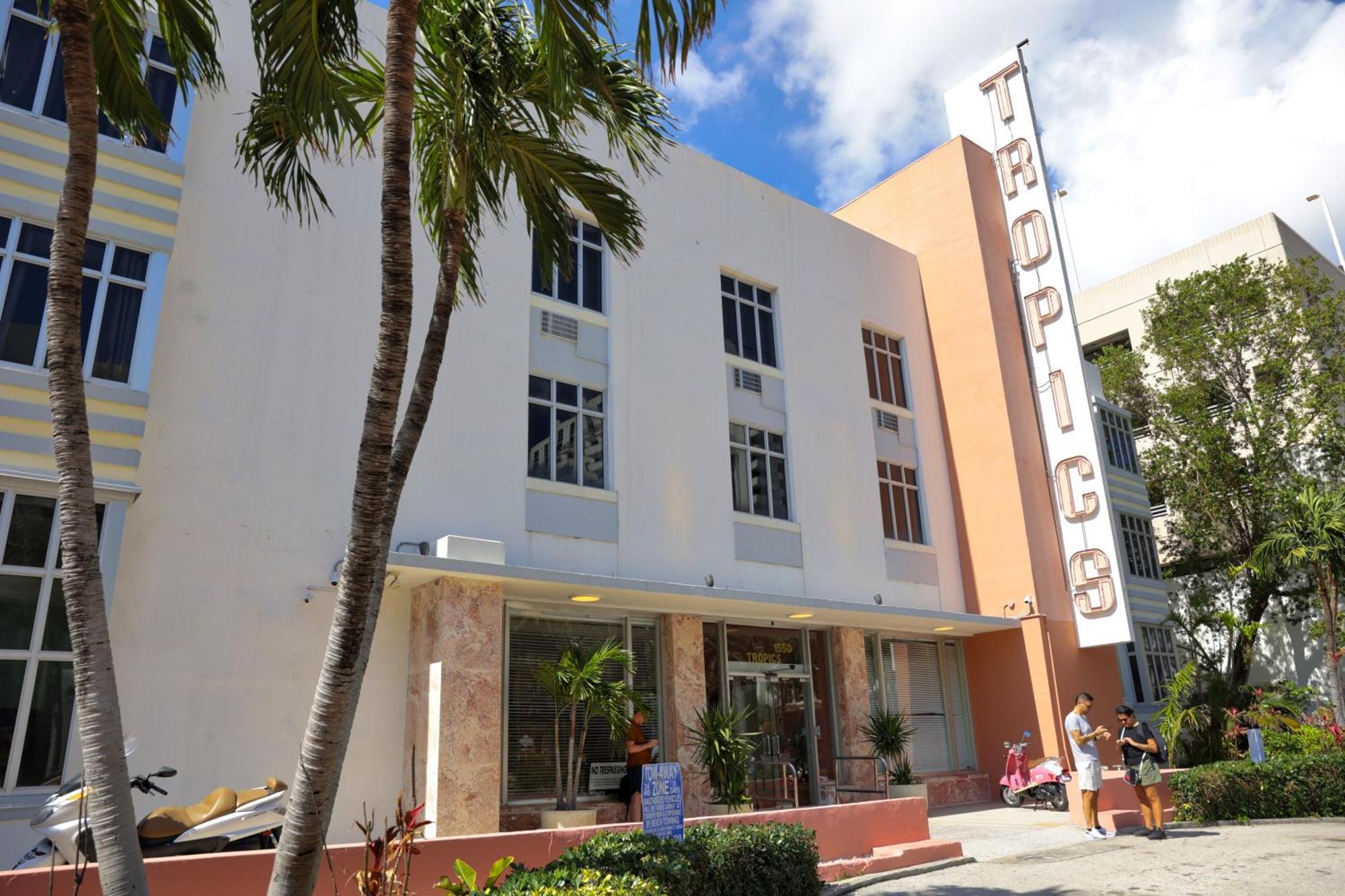 Tropics Hotel 迈阿密海滩 外观 照片