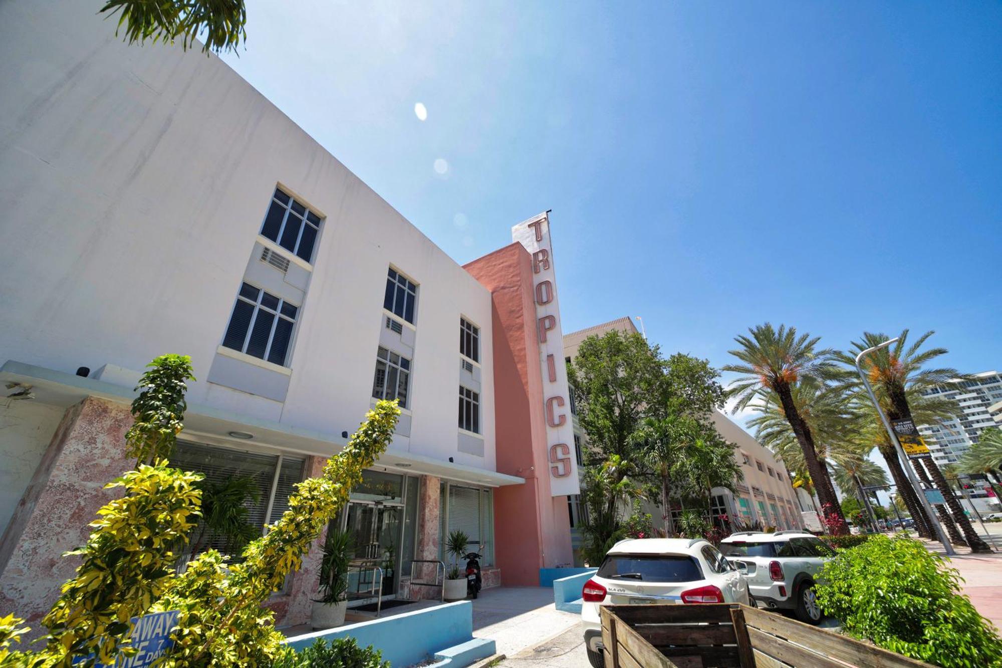 Tropics Hotel 迈阿密海滩 外观 照片